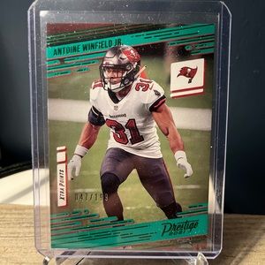 ANTOINE WINFIELD JR GREEN PRESTIGE /199 🔥